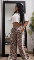 Luna Leopard Print Pants