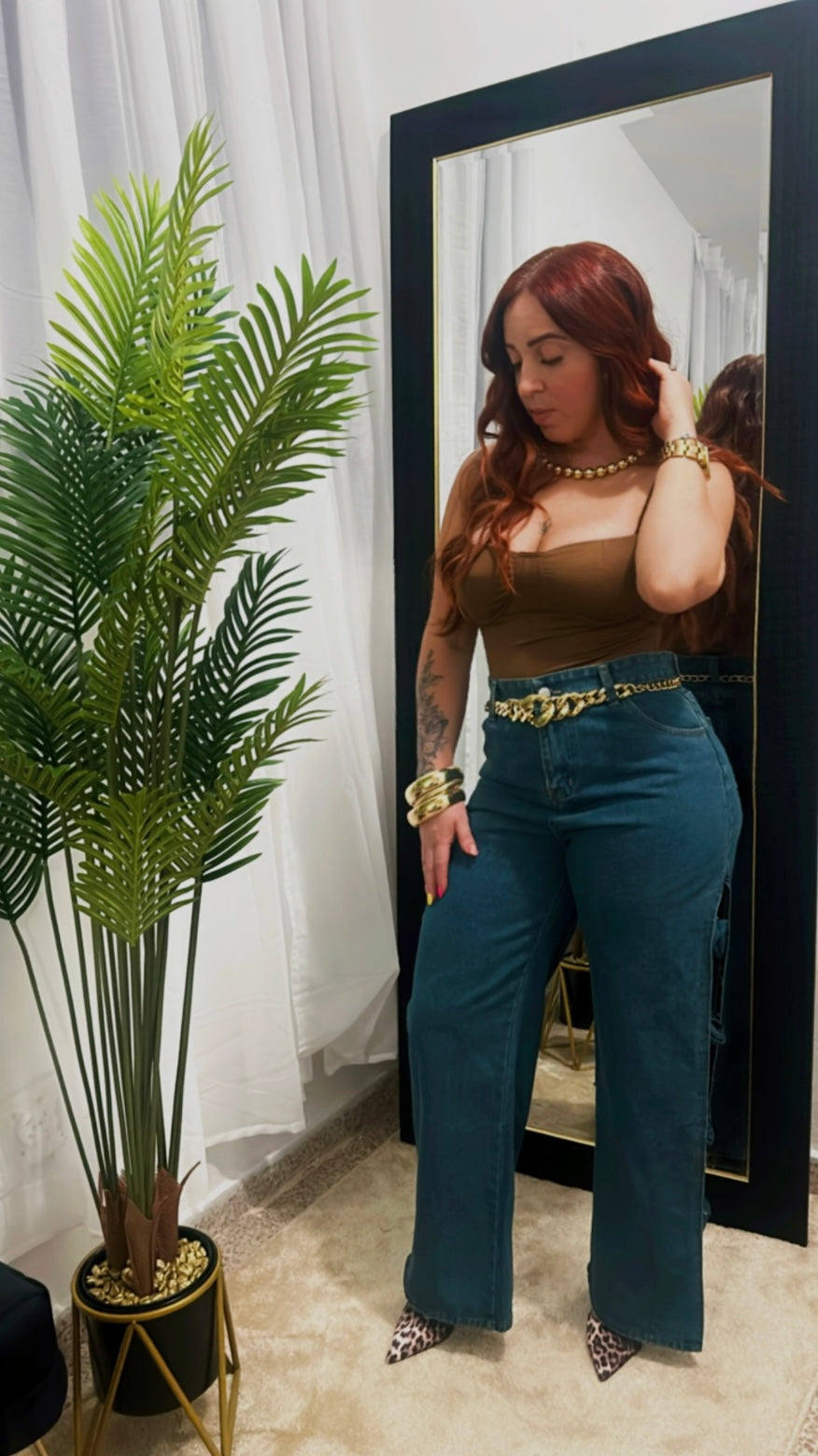 Rose Denim Jean