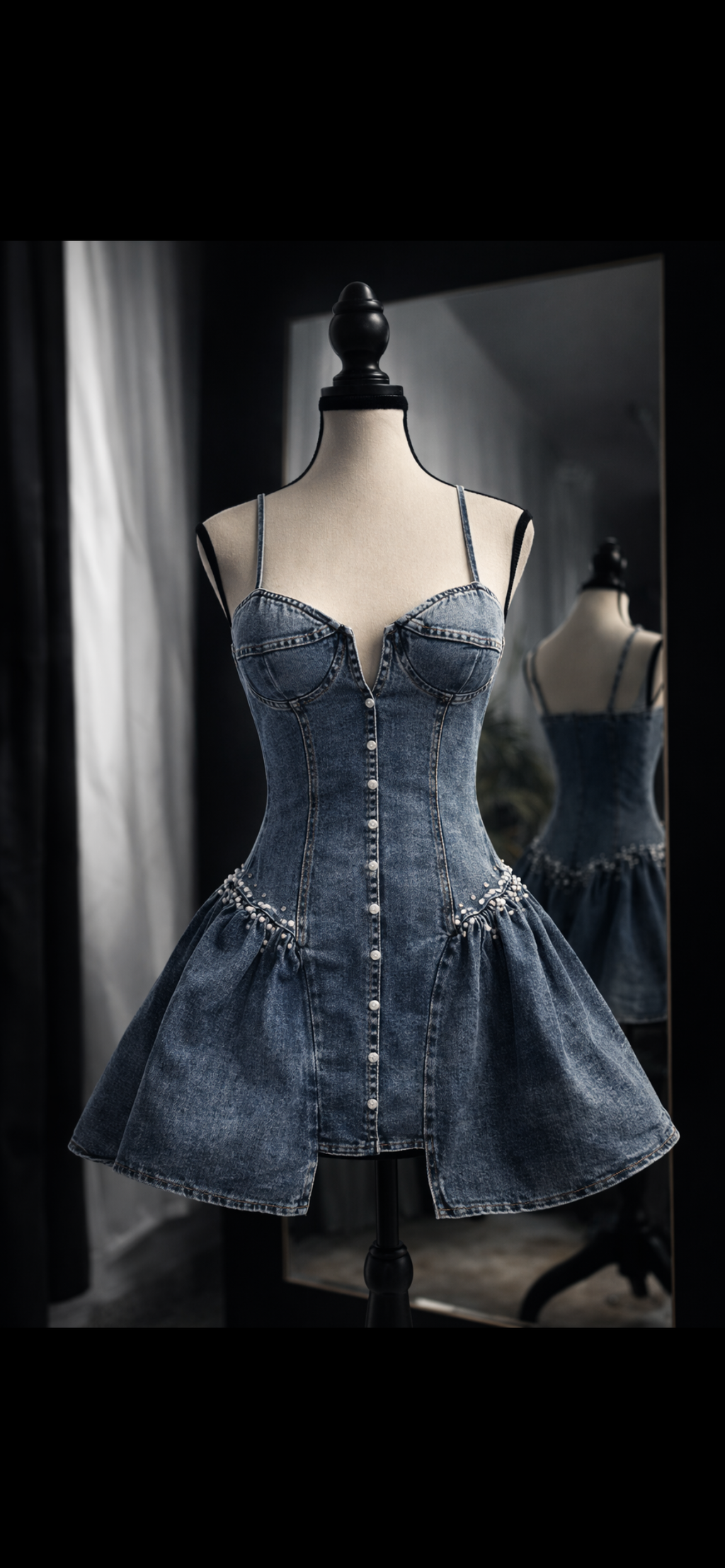 Denim Mini Dress