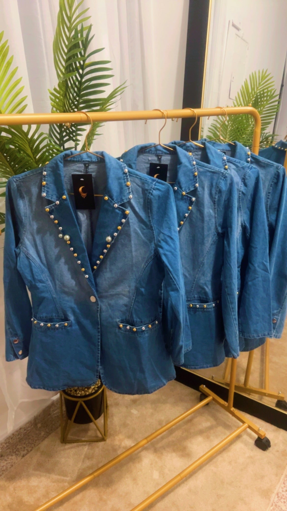Custom Denim Blazer